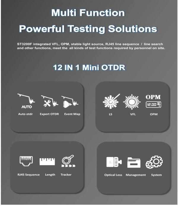 ST3200F MM OTDR
