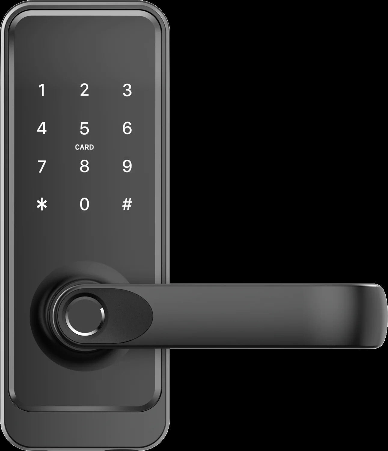 Konec Smart Lock H15B Black Fire-Rated - Zigbee