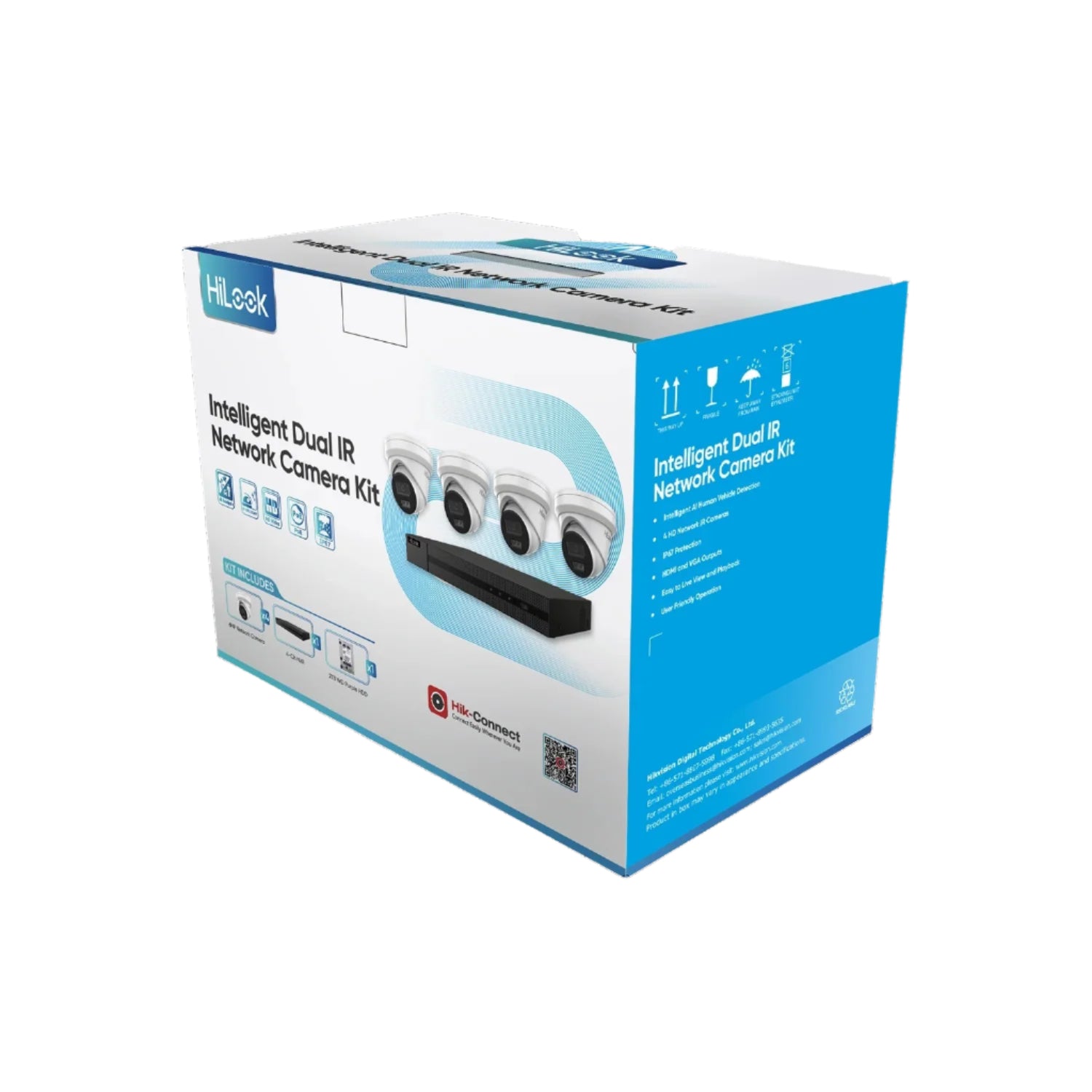 HILOOK 6MP 4CH KIT WITH 4*TURRET CAMEARS